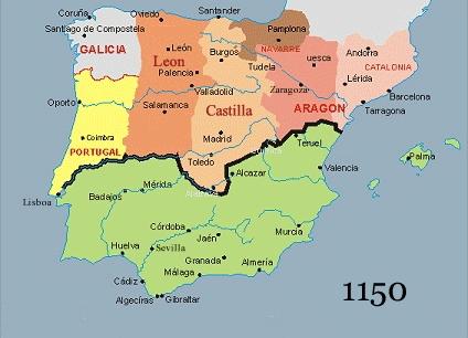 Iberia 1150 aD - (Spanisch, Spanien, Portugal)