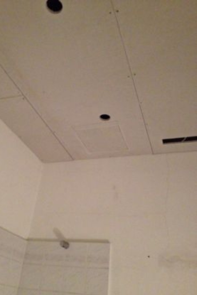 Abgehängte Fermacell Decke im innenliegenden Bad - was zu beachten