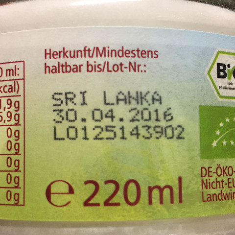 Mindesthaltbarkeitsdatum - (DM, Gesichtspflege, abgelaufen)