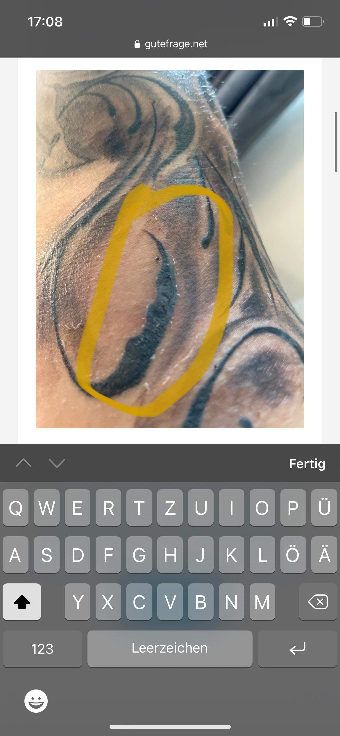 Abheilung tattoo? (Gesundheit und Medizin, Bodymodification, Bodyart)