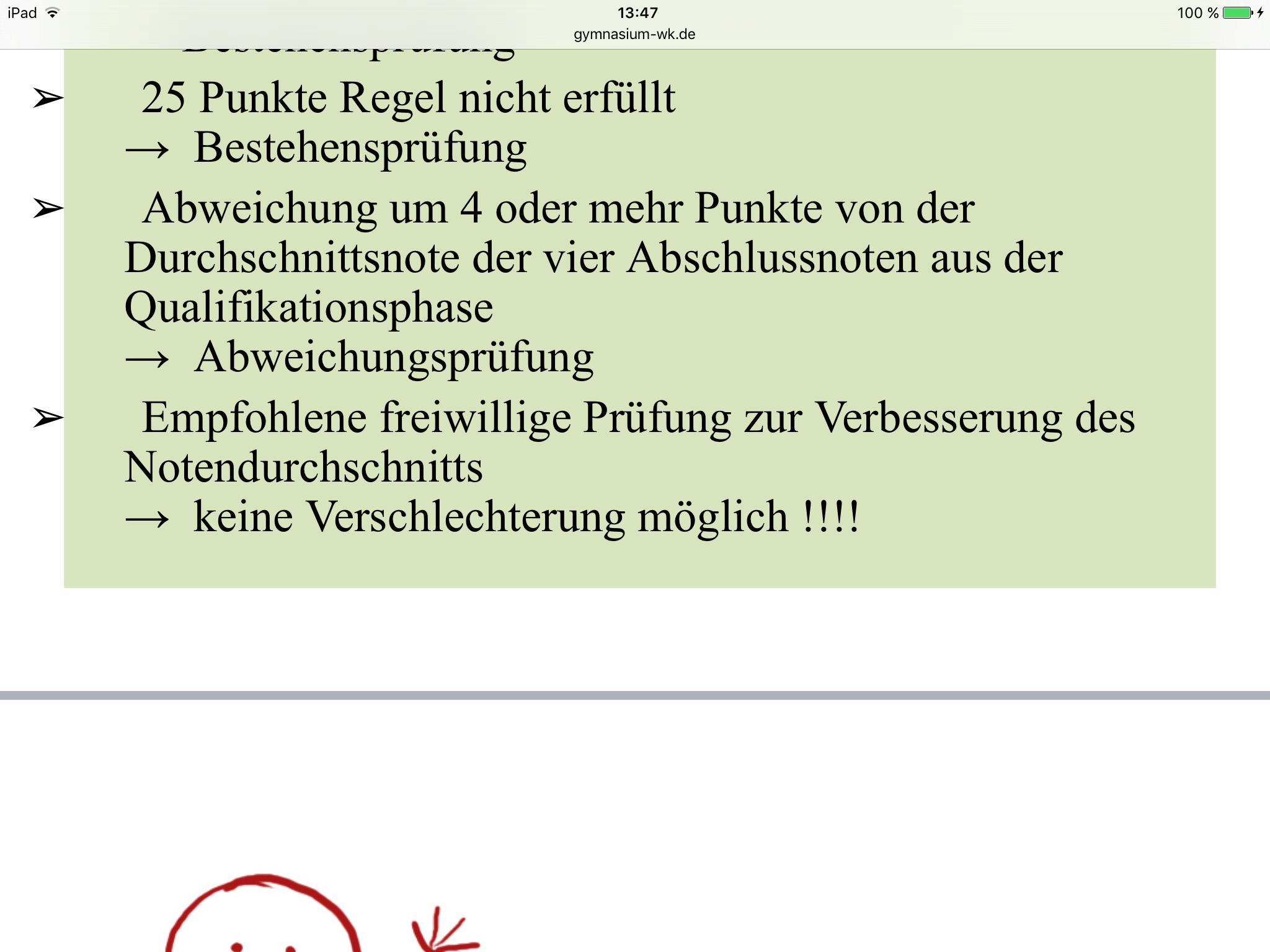Abi Nachprufung Ohne Verschlechterung Moglich Schule Recht Abitur