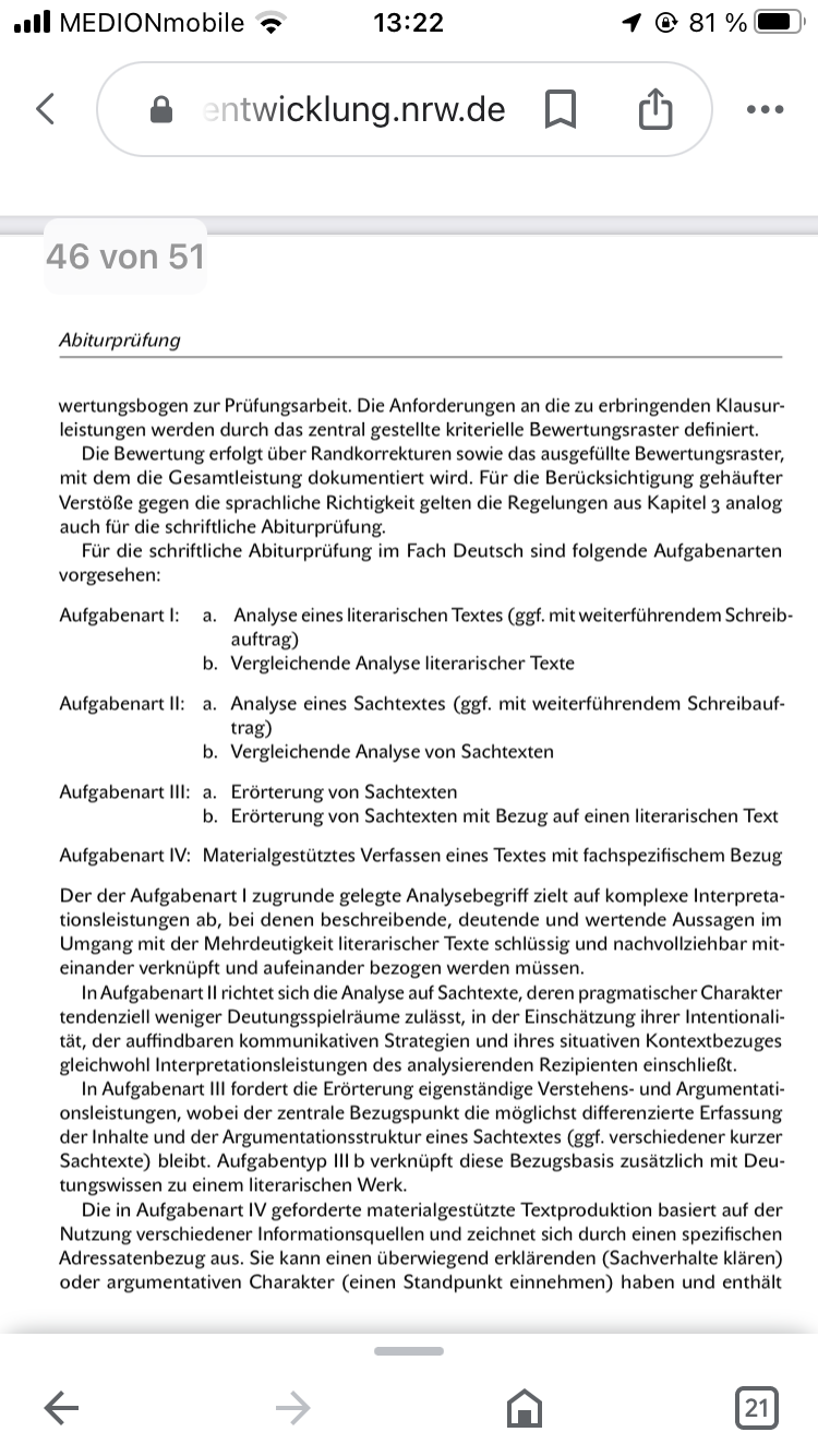Abitur in Deutsch 2023 - stimmt das? (Lernen, Noten, Gymnasium)