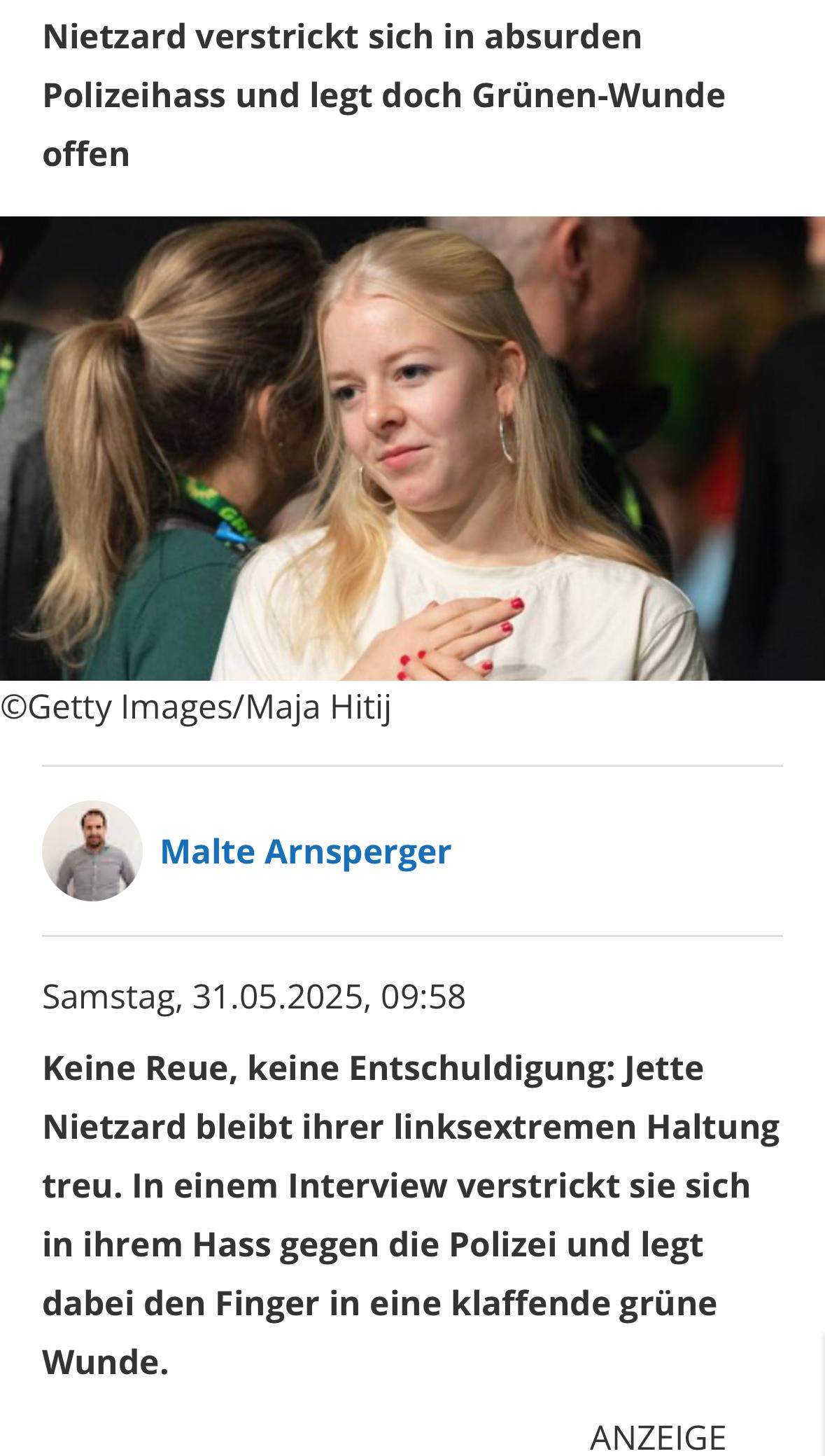 ACAB Woher kommt der Hass der Grünen auf Staat und Polizei? (Recht ...