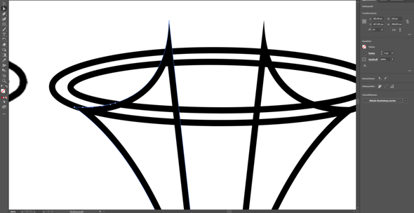 Adobe Illustrator Kontur Wird Zuruckgesetzt Wenn Ich Einen Pfad Losche Computer Technik Technologie