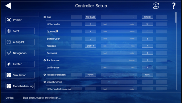 Aerofly Fs2 Steuerung Mit Tastatur Geht Nicht Pc Spiele Videospiele