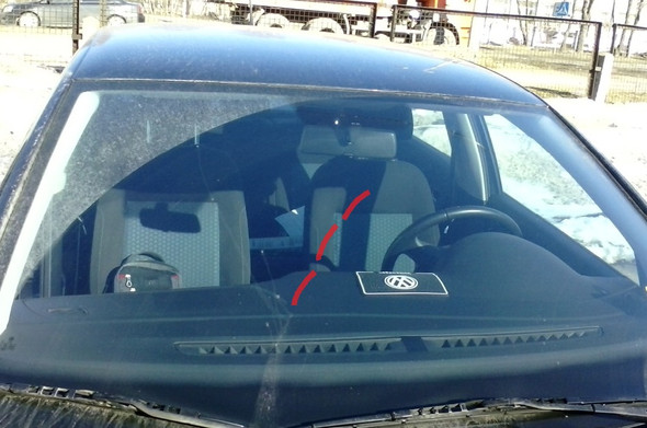 Aerotwin Scheibenwischer Hinterlassen Spuren Kfz Vw Golf 4