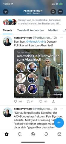 AfD-Bundestagsabgeordneter postet fotomontiertes Bild auf dem Andrej Melnyk mit Hitlergruß verabschiedet wird von dt. Politikern. Was haltet ihr davon?