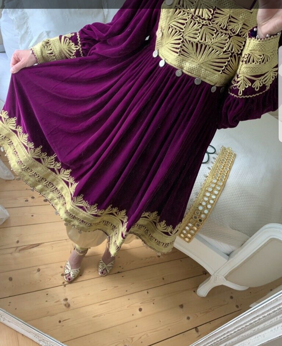 Afghanische Hochzeit Party Kleid Afghanisch