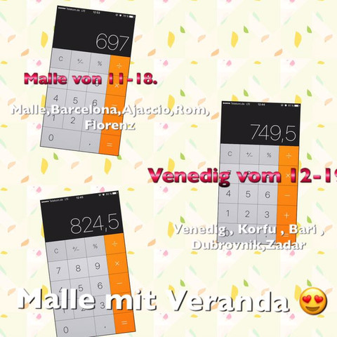 Das sind die 3 Varianten - (Urlaub, Reisen und Urlaub, AIDA)