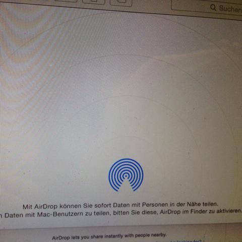 AirDrop auf dem Mac - (Computer, iPhone, Apple)