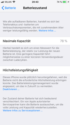 Akku Wechseln Iphone 6s Apple Batterie Batteriewechsel