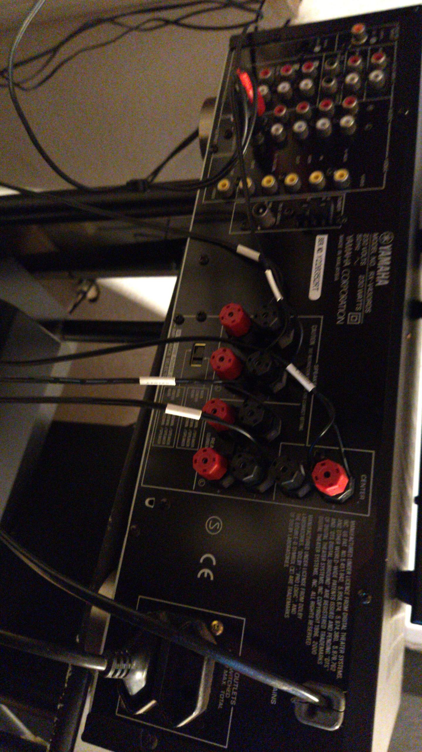 Aktiv Subwoofer an Verstärker anschließen (Yamaha)? Technik, Musik)