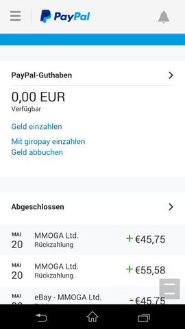 Screenshot  - (Geld, Bank, Online-Shop)