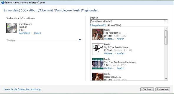 Das zeigt mir Windows Media Player an - (Musik, Windows, Medien)