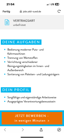 Job Ledi Computer Aldi nebenjob? (Job, Minijob)
