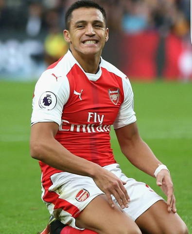Arsenal - (Muskeln, Alexis Sanchez)