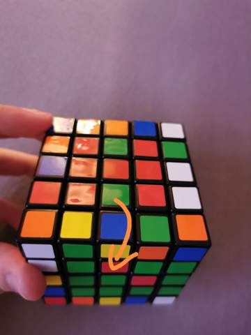 Algorithmus Rubix Cube 5x5?