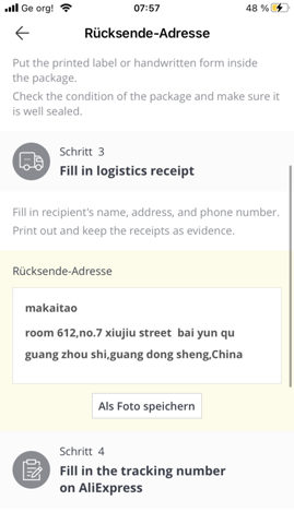 Aliexpress Rückgabe? (Internet, Paket, Zoll) Aliexpress Rückgabe? (Internet, Paket, Zoll)