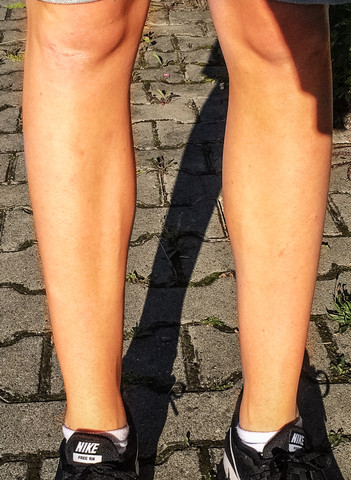 So sieht es aus - (Beine, rasieren, Beinrasur)