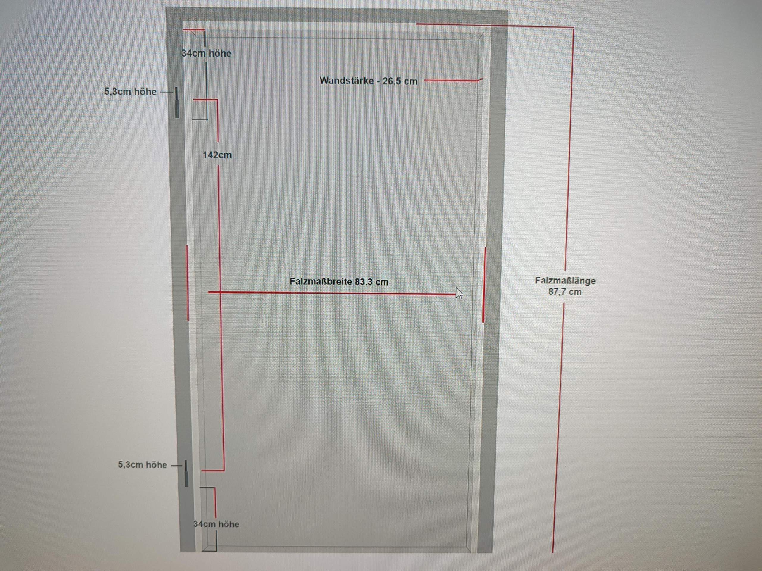 Welches Türblatt und woher? (Tür, Türrahmen)