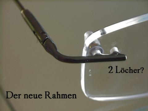 Alte Brillenglaser In Neues Randloses Gestell Brille Optiker