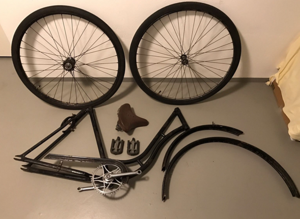 Gesamtbild, welche Marke ist der Rahmen? - (Fahrrad, Adler, NSU)