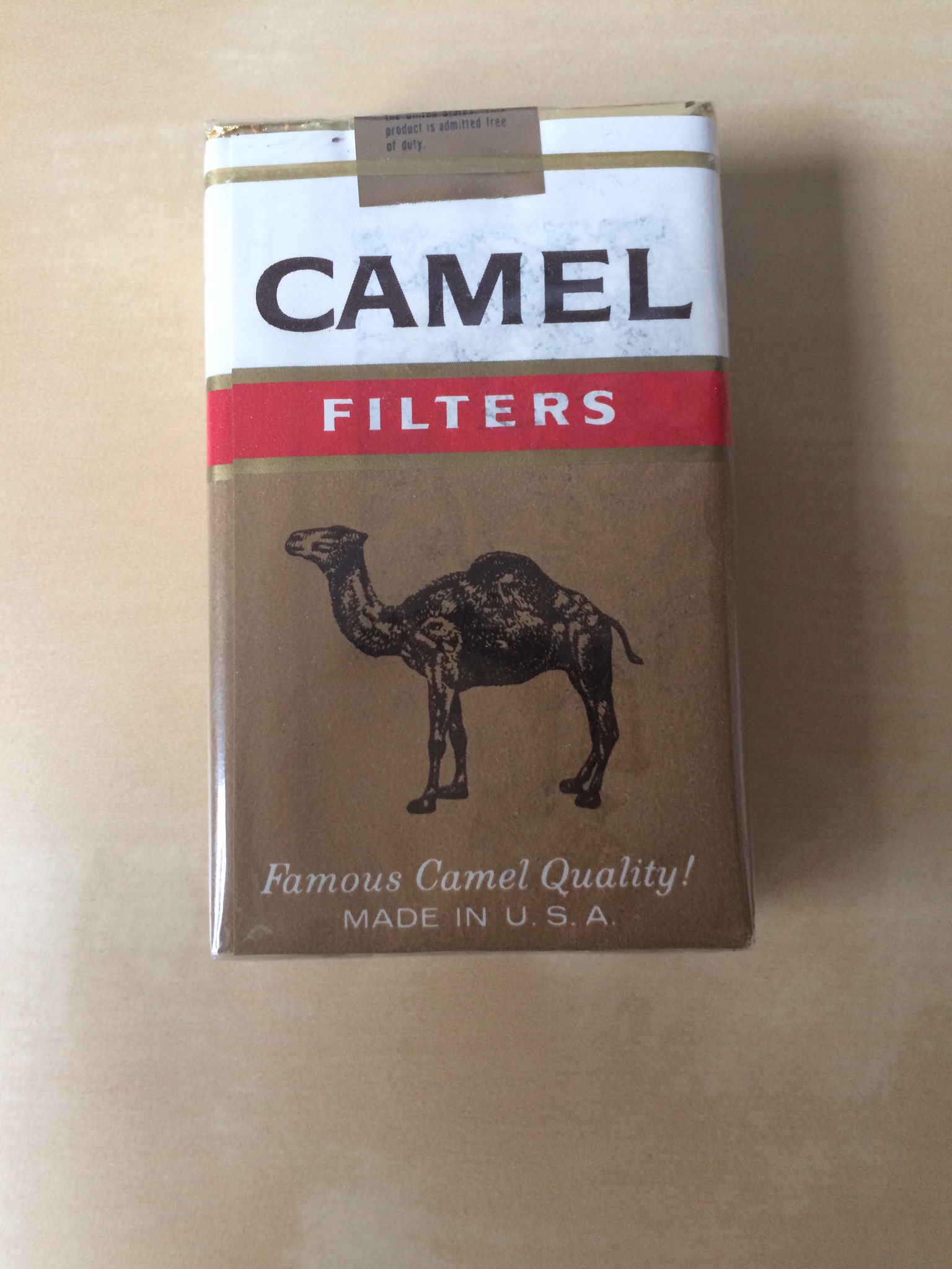 Alte Zigarettenschachtel von Camel (Zigaretten, Wert, alt)