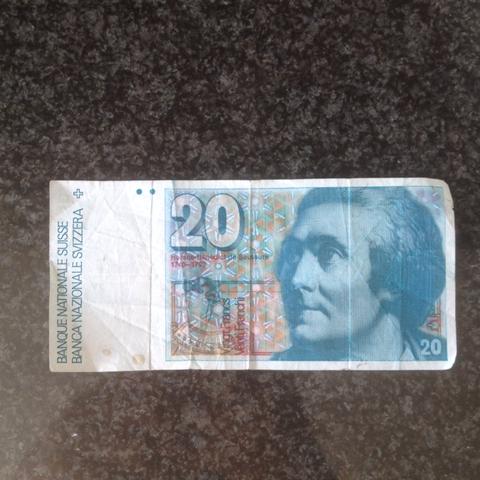 Banknote - (Geld, Banknoten, Schweizer Franken)