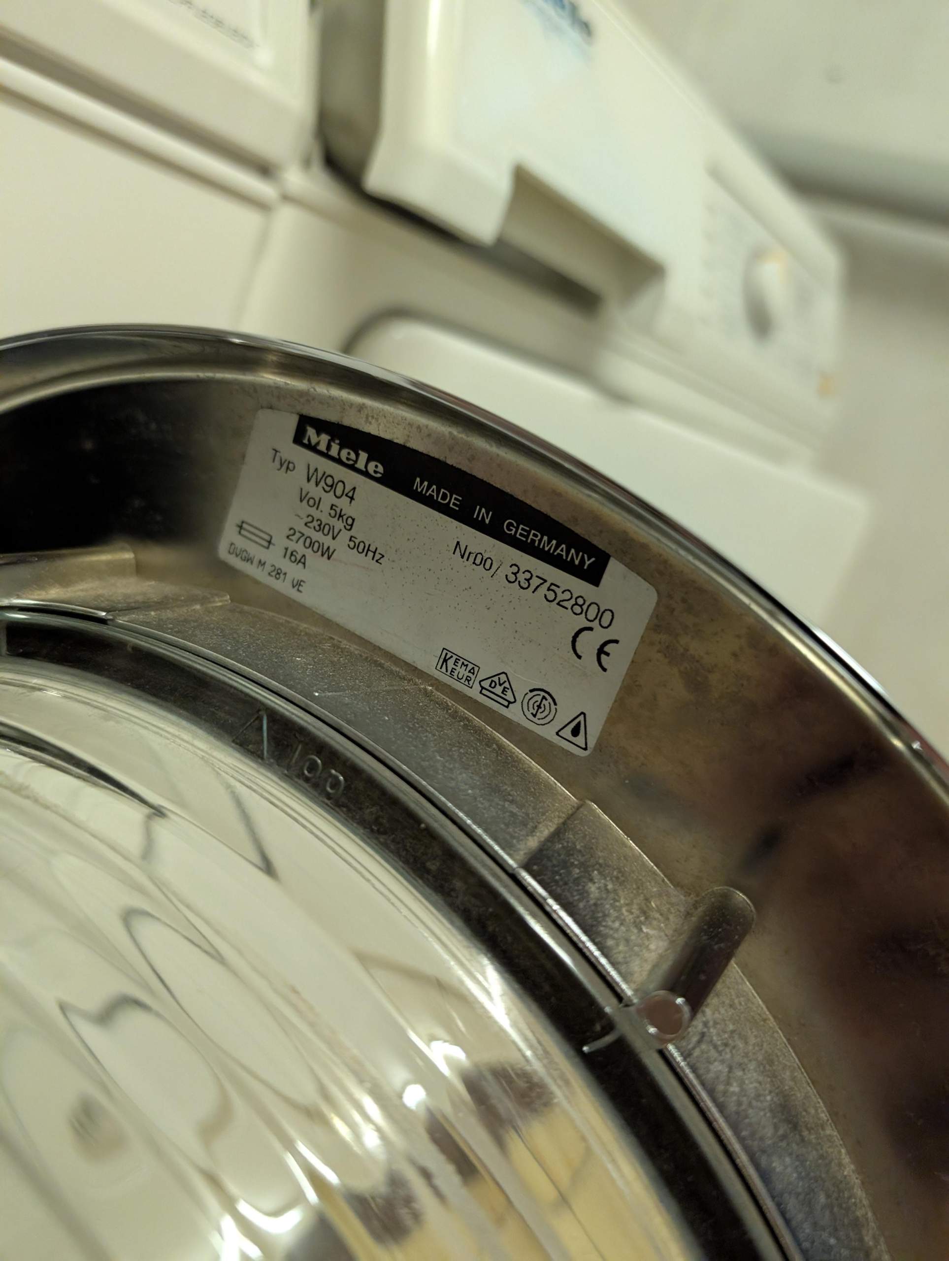 Miele Alter Feststellen