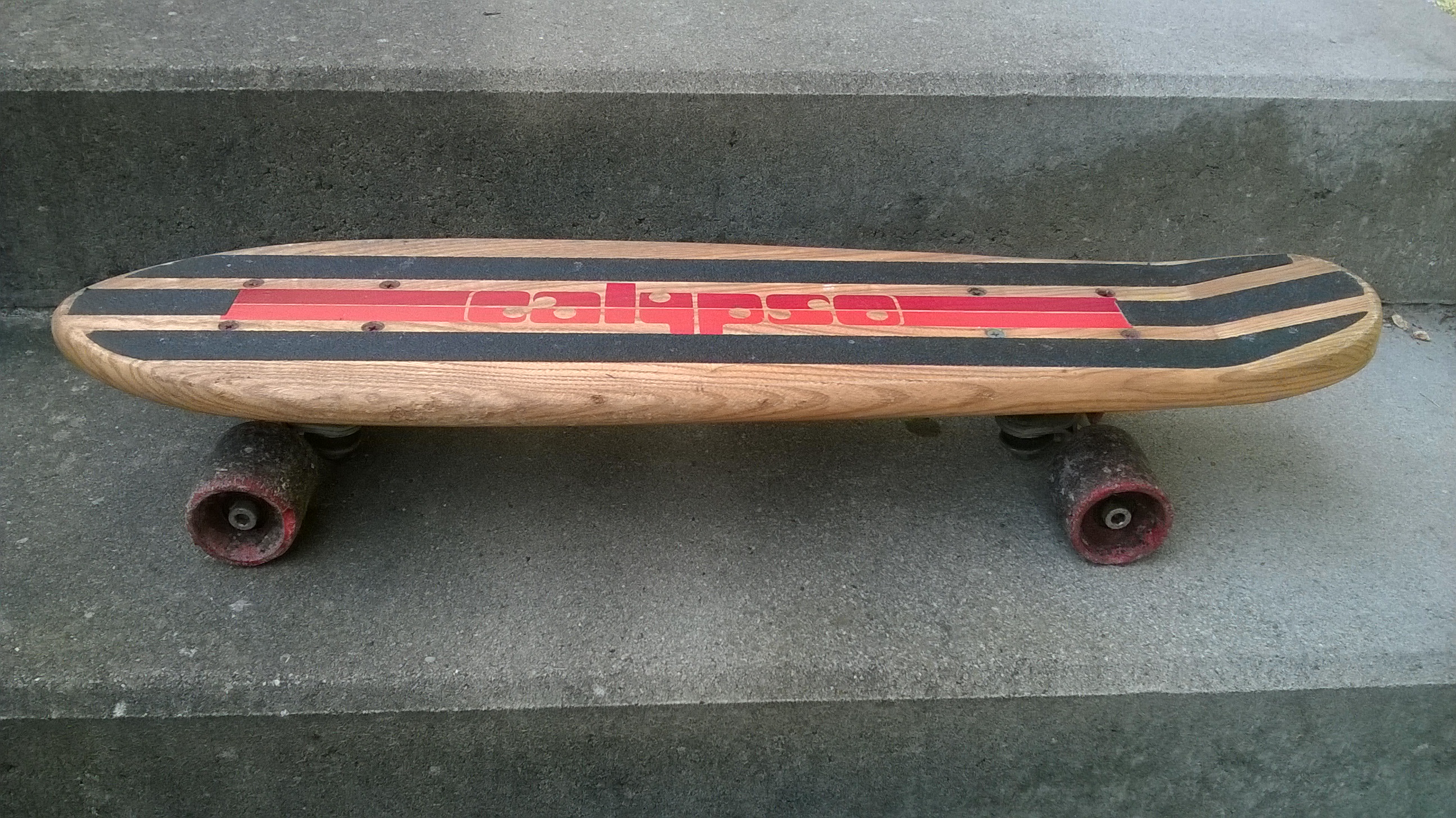 altes calypso board // neue rollen (Skateboard, skaten, Skate)