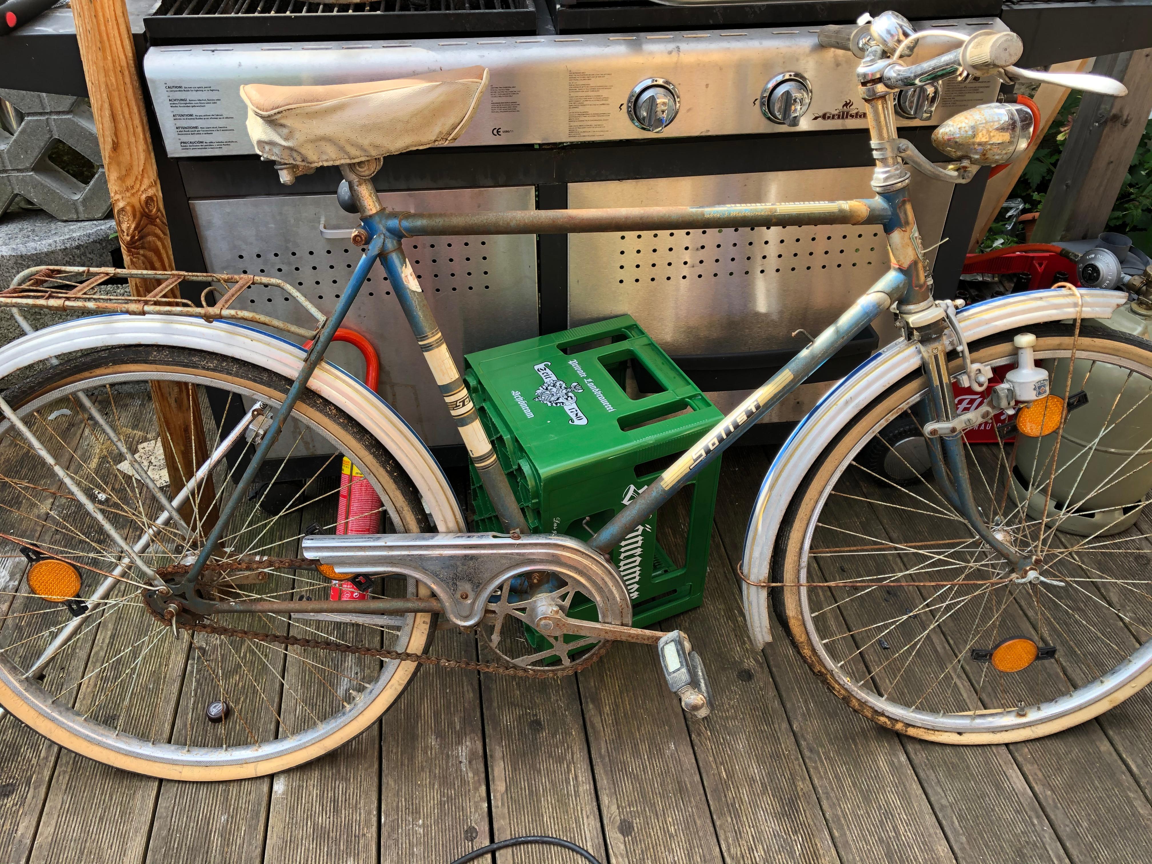 altes fahrrad solist technik technologie