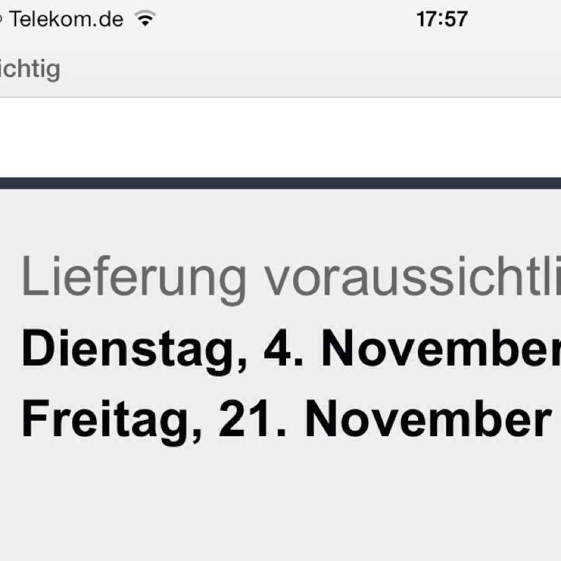 Amazon Bestellung hätte schon längst da sein sollen! ." (Versand