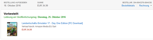 Amazon Bestellung Lasst Sich Nicht Stornieren