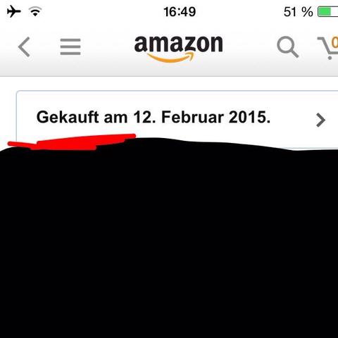 "Gekauft" - (online, Amazon, Bestellung)