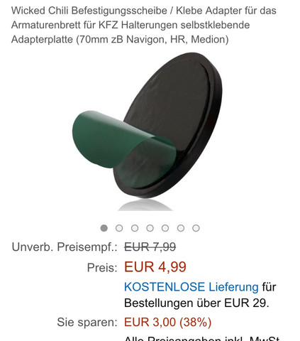 Befestigungsscheibe - (Freizeit, Auto, Amazon)