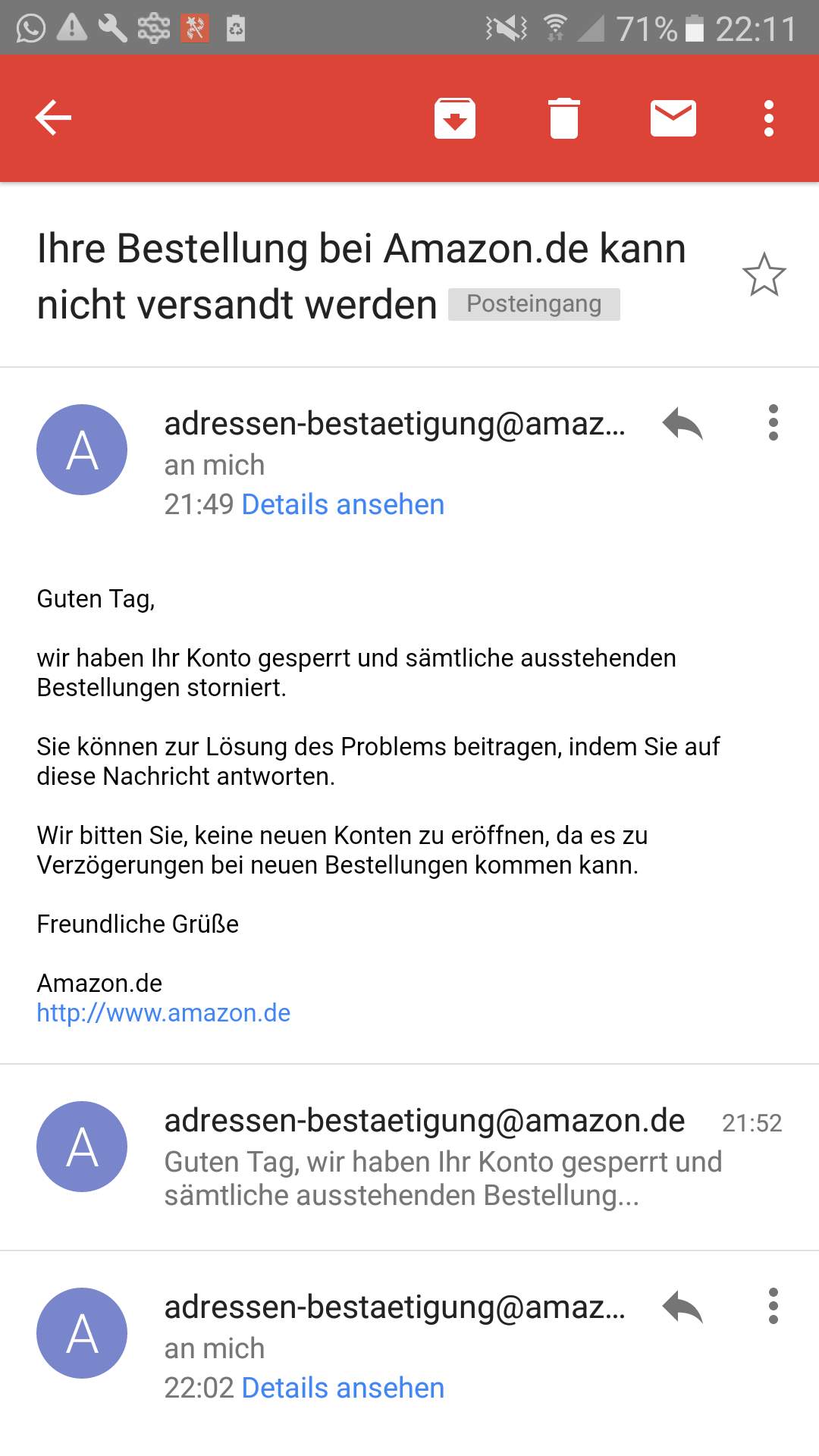 Amazon hat mein konto gesperrt, wegen Gutscheinkarten? (Computer)