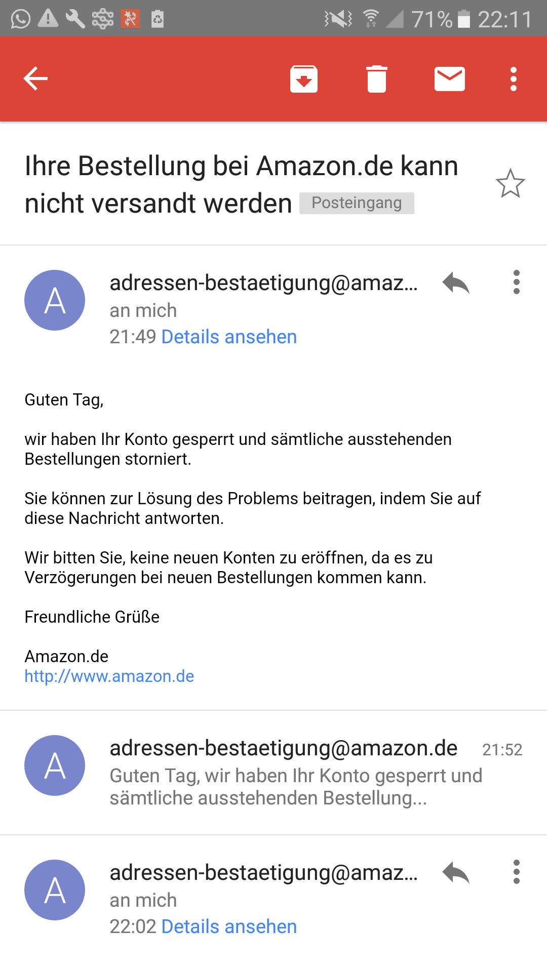 Amazon hat mein konto gesperrt, wegen Gutscheinkarten? (Computer)