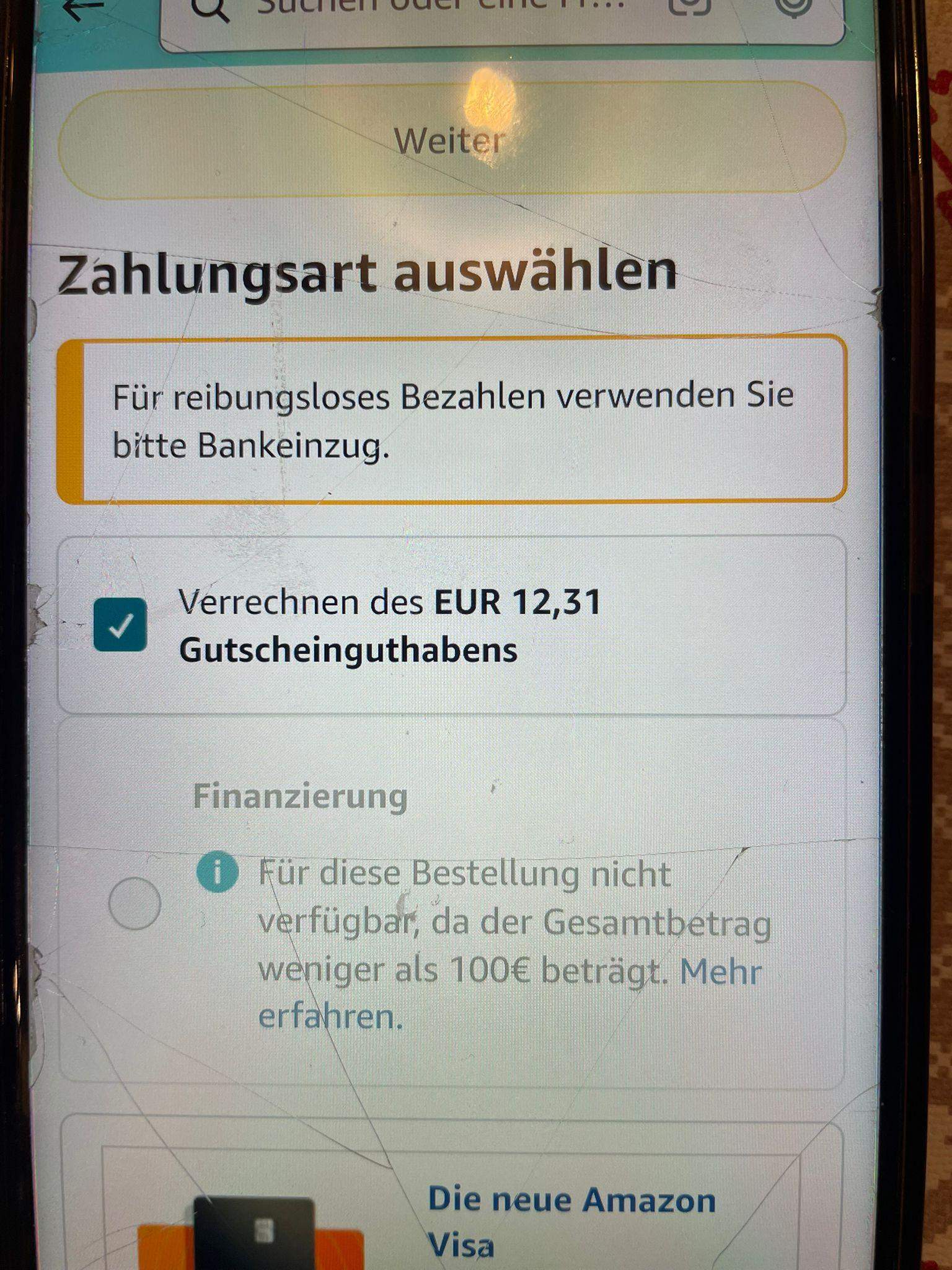 Erstattung Als Amazon-guthaben Ohne Erforderliche Rücksendung Amazon Rest-Guthaben Gutschein verwenden? (Versand, Bestellung, Rechnung)