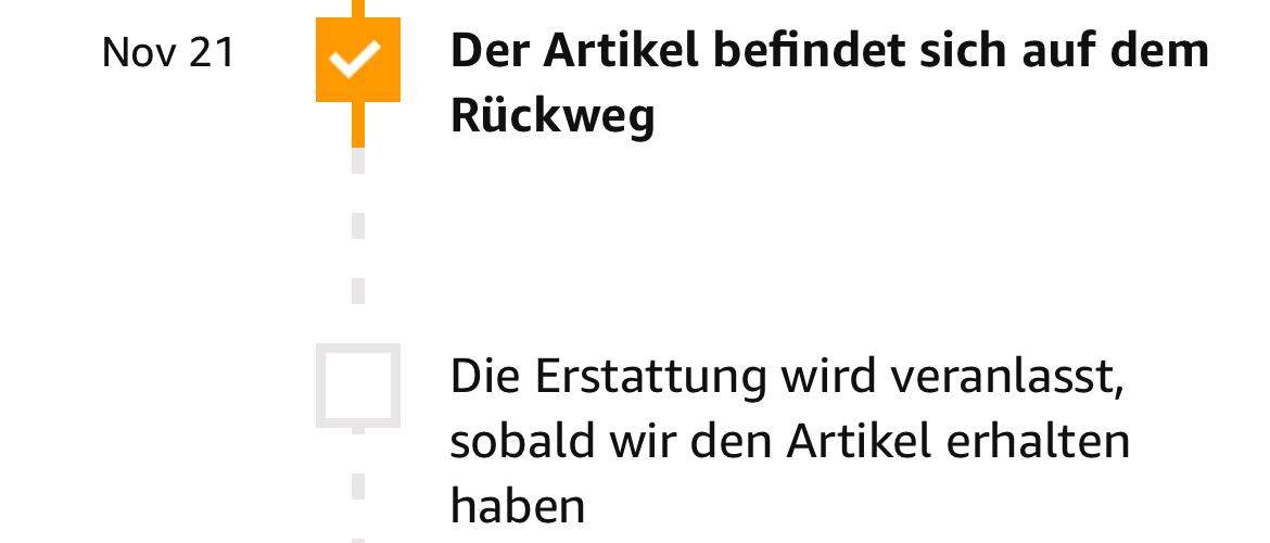 Amazon Retoure kommt nicht an? (Post, Versand, Bestellung)