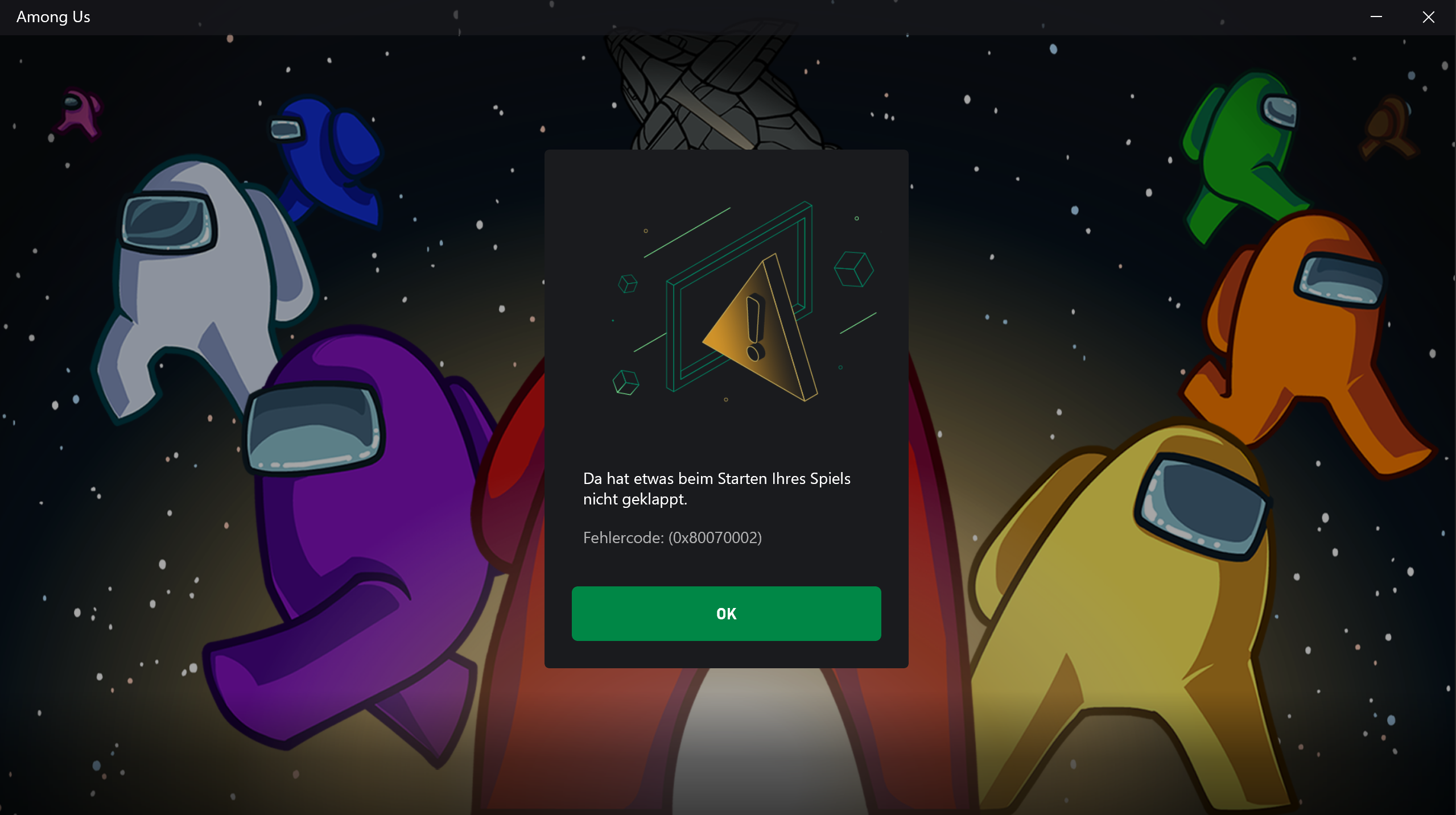 Among Us (Windows 10, Xbox App) funktioniert nicht? (Computer, PC