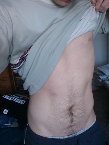 haare auf dem bauch schlimm