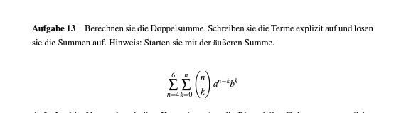 Aufgabe - (Studium, Mathematik, Fakultäten)