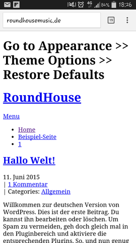 Screenshot  - (Webseite, HTML, Homepage)