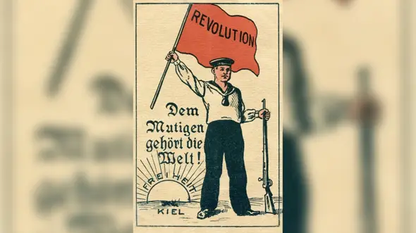 Analyse der Postkarte zur Novemberrevolution 1918?