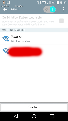 dann begnügt er sich damit - (Handy, Technik, Smartphone)