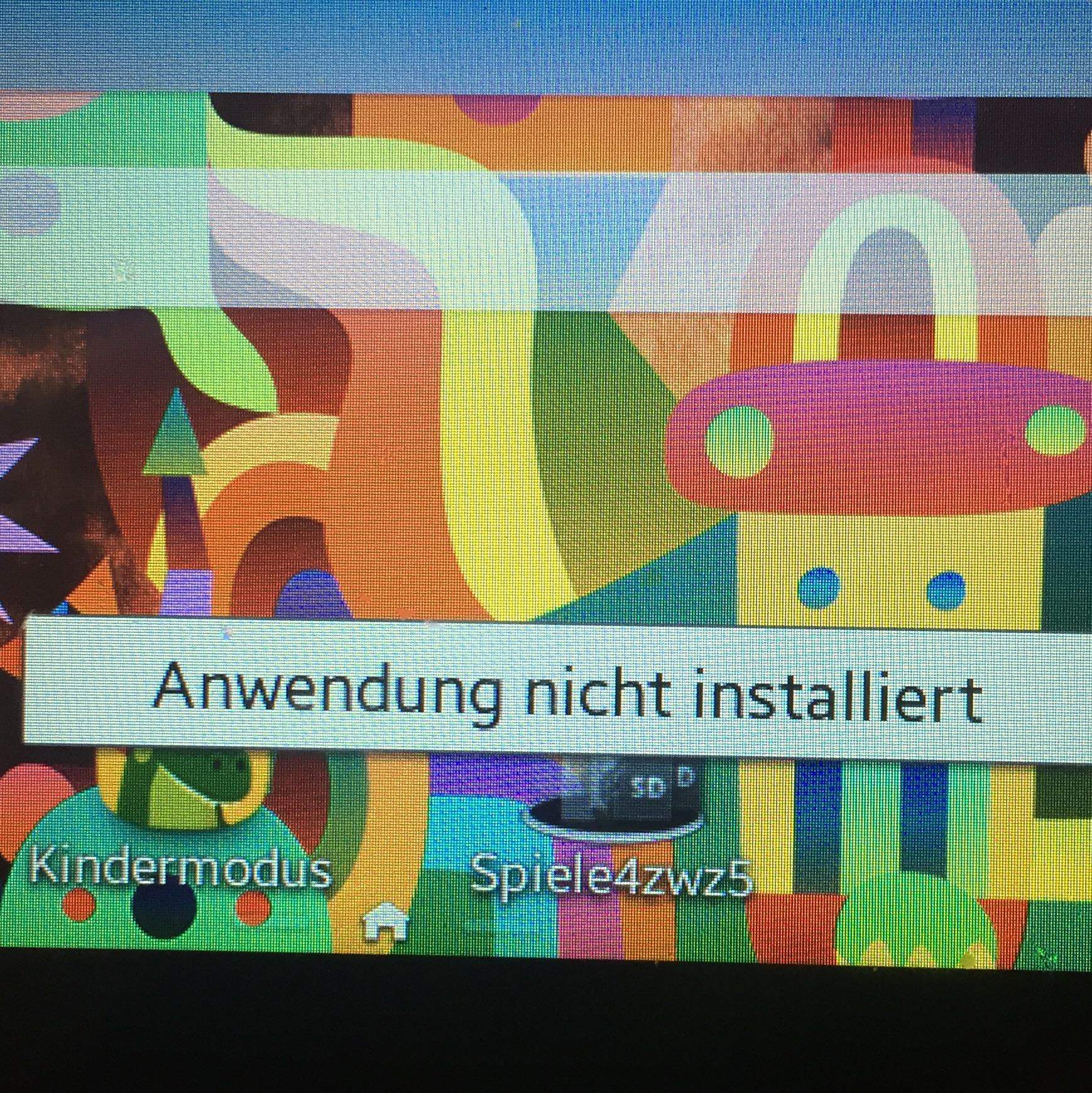 Android apps lassen sich nicht öffnen (Samsung, Tablet)