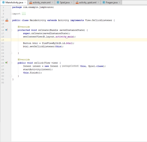 - (Programmieren, Informatik, Java)