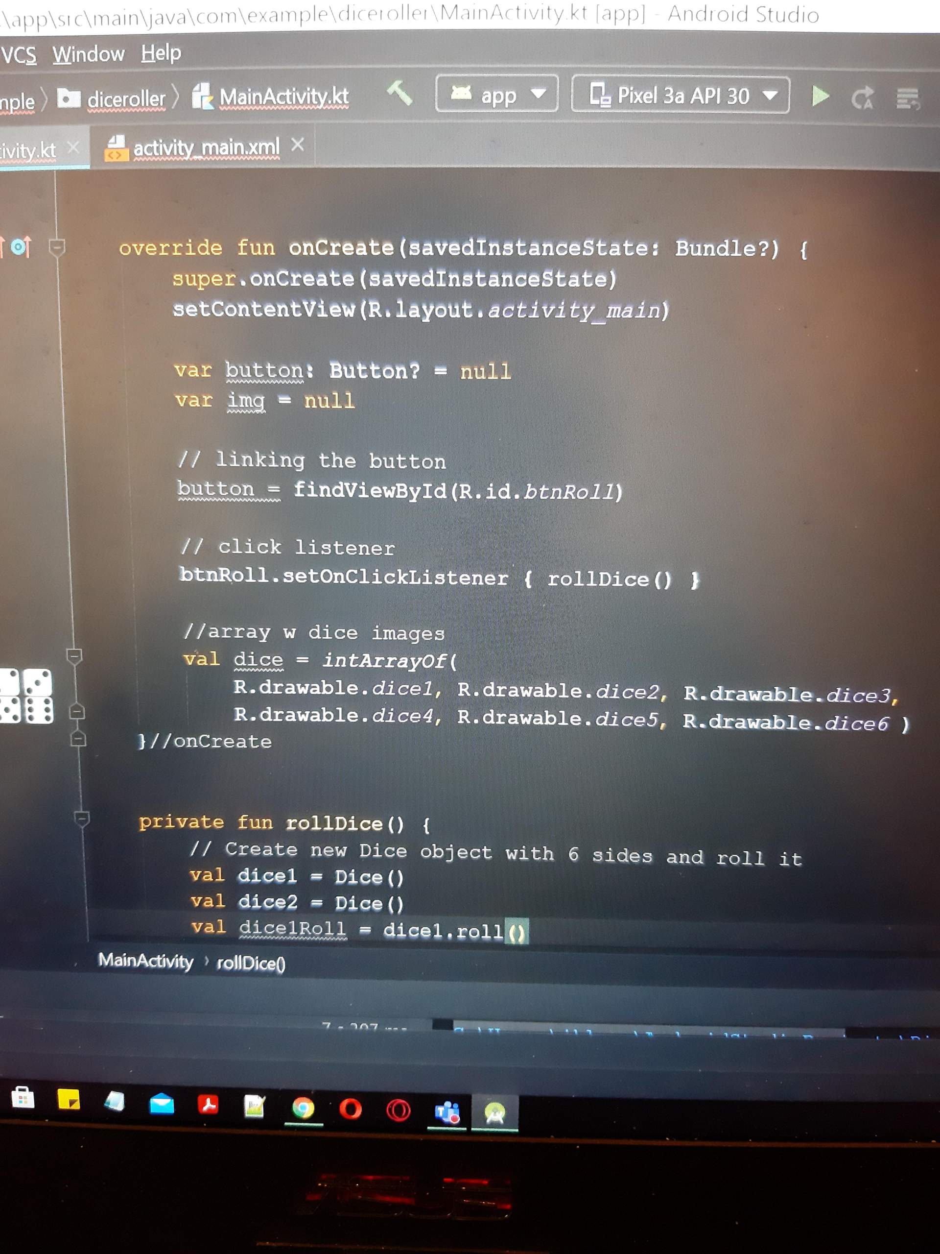 Android Studio Kotlin - Expecting a top level declaration? (Computer ...