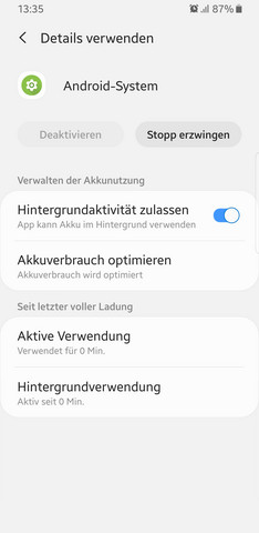Android System Hintergrundaktivitaten Zulassen Computer Technik