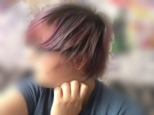 Meine Haare von der Seite. - (Anime, Haare, Frisur)